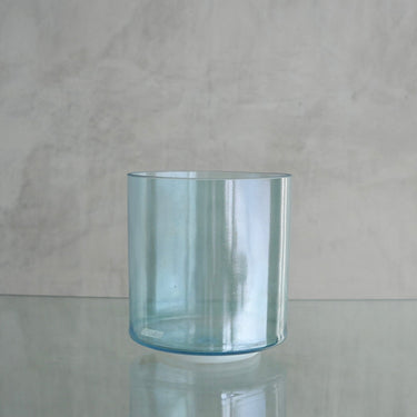 Crystal Tones Alchemy Bowl 7" E+5 Aqua Aura Gold Bowl - 127369 - The Sound Healing Studio