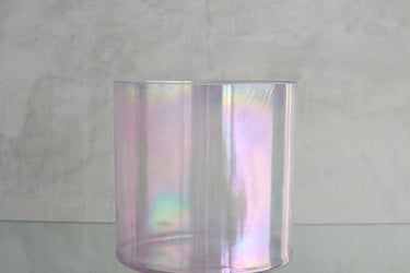 Crystal Tones Alchemy Bowl 8" C# - 10 Sacred feminine Kodak Island Salt, Violet Flame Aura Bowl - 130584 - The Sound Healing Studio