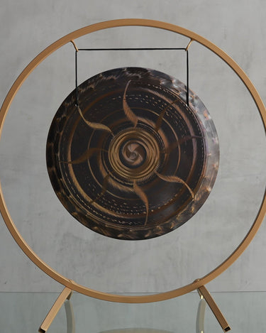 Grotta sonora Golden Single Stand - The Sound Healing Studio