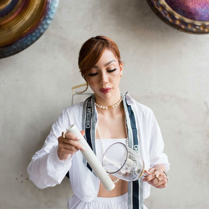 Testimonial from a customer, praising the high-quality Crystal Tones Singing Bowls purchased from The Sound Healing Studio and their impact on their personal healing practice.
