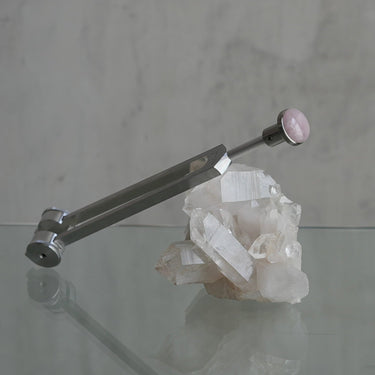 Tuner – “Otto 64” + Rose Quartz Gem Foot 25mm - The Sound Healing Studio